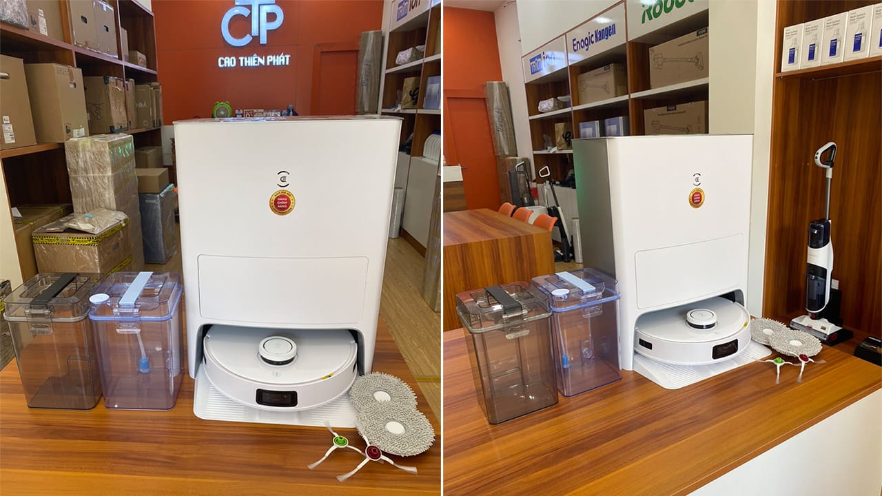 Ecovacs T10 OMNI trạm sạc đa chức năng