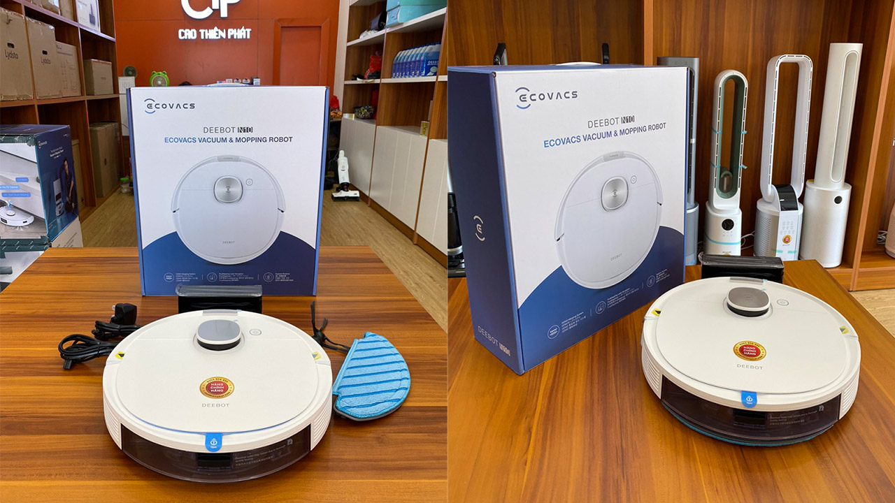 Hình ảnh thực tế Ecovacs N10