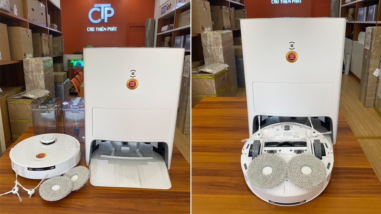 Hình ảnh thực tế Ecovacs T10 OMNI