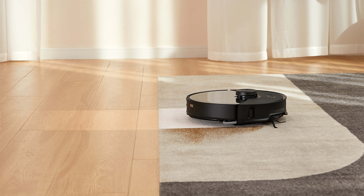 Chế độ hút bụi thảm đầu tiên