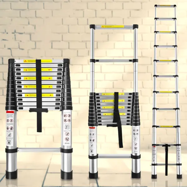 Thang Nhôm Rút Đơn [SIÊU CAO - CỨNG CÁP - AN TOÀN TUYỆT ĐỐI]