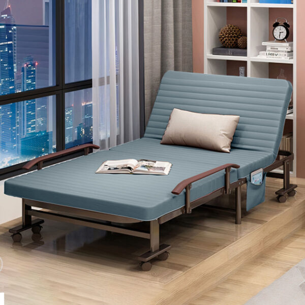 Giường Sắt Nệm Nâng Cao Đầu Kiểu Hàn Quốc DAKITA DKB