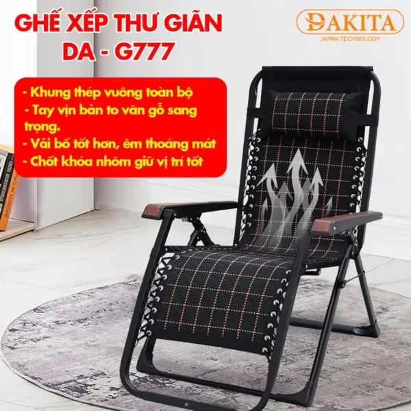 [VẢI BỐ MỀM ÊM HƠN - CAO CẤP]. GHẾ THƯ GIÃN CAO CẤP ĐÔNG Á DA-G777