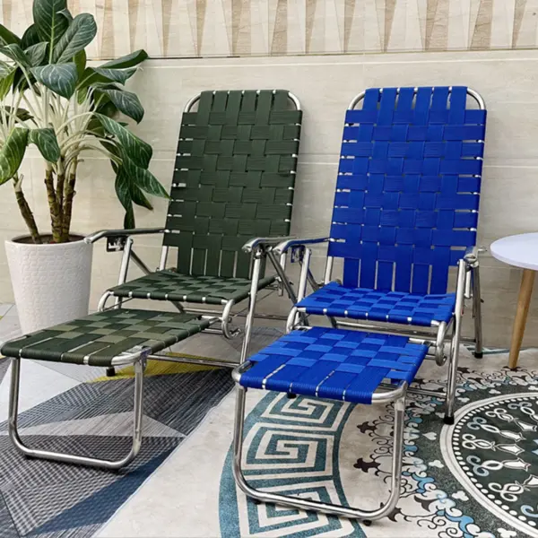 Ghế Bố Xếp Vải Dù Khung Inox Cao Cấp Đức Lợi DKG-302D