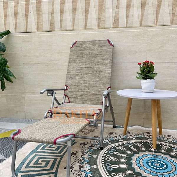 Ghế Bố Xếp Vải Lưới Khung Thép Đức Lợi DKG-401L