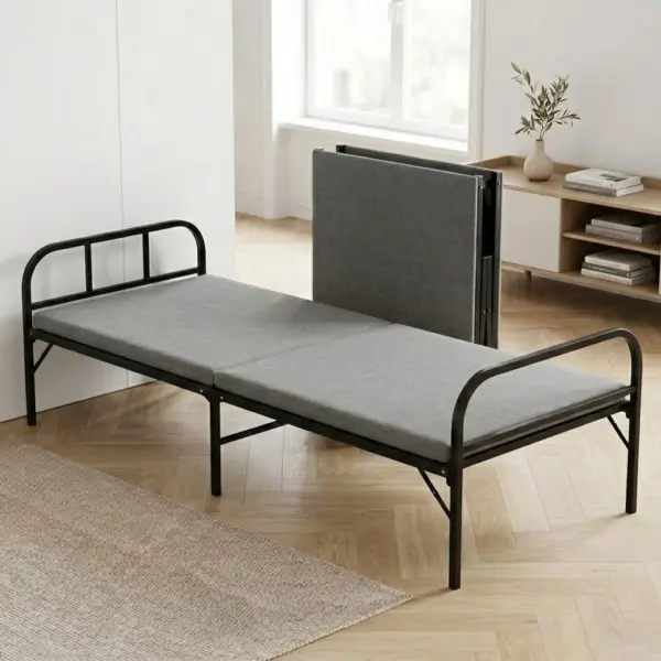 [NỆM DÀY - THÉP TỐT- NẰM CAO RÁO] Giường Ngủ Có Nệm Gấp Gọn DAKITA DKN - 803V