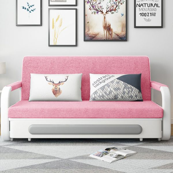 Sofa Giường Ngủ Thông Minh DAKITA -DKB-910- Màu Hồng