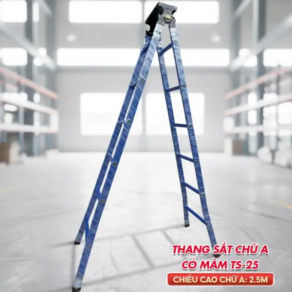 Thang Sắt chữ A giá rẻ TS25 (2.5m)