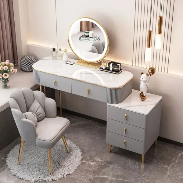 Bàn Trang Điểm DAKITA - Mẫu Bàn Phấn Nhập Khẩu Hiện Đại