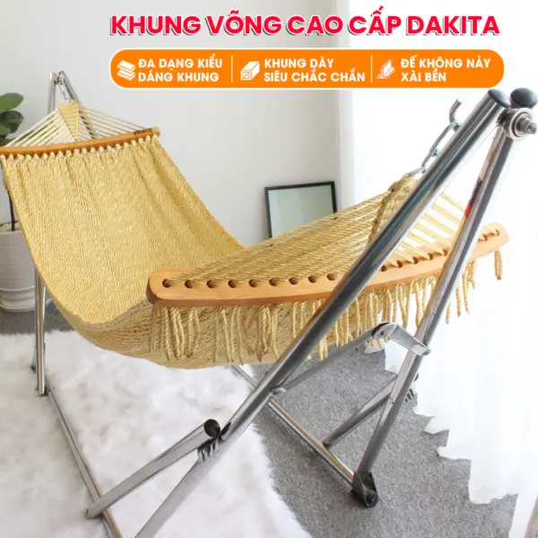 Khung Võng Xếp Đức Lợi [GIÁ SIÊU RẺ - BỀN - ĐẸP]