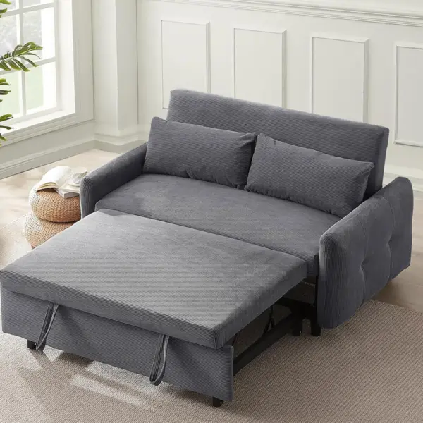 [Mẫu Mới Cao Cấp] Sofa Giường Ngủ Đa Năng DAKITA DKH - Vải Nhung Mềm Thoáng Mát