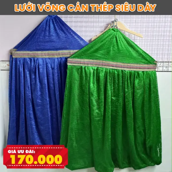 Lưới Võng Cán Thép DAKITA Siêu Dày Rộng Bền Đep