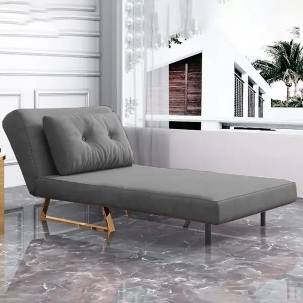 GHẾ SOFA GIƯỜNG ĐA NĂNG DAKITA DKS - Vải Nhung Cao Cấp - Khung Thép Chịu Tải 400kg