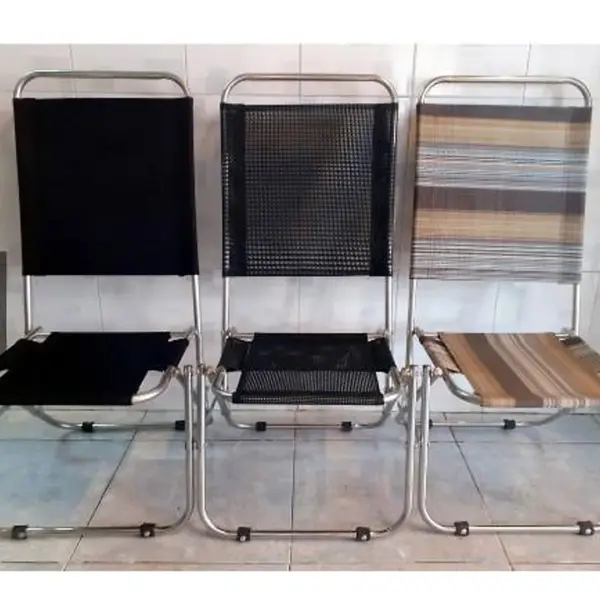 Ghế Lưới Cafe Inox Lưng Cao - Ghế Câu Cá - Ghế Du Lịch Đủ Màu