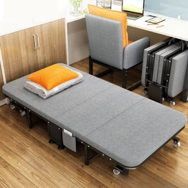 [Đa Dạng Kích Thước] Giường Ngủ Có Nệm Xếp Gọn Đa Năng DKB - Khung Thép Dày Chắc Chắn