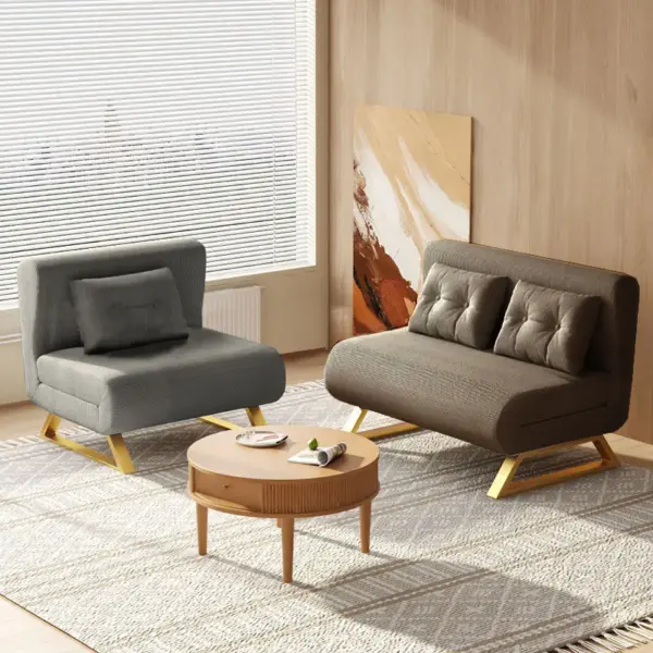 GHẾ SOFA GIƯỜNG ĐA NĂNG DAKITA DKS - Vải Nhung Cao Cấp - Khung Thép Chịu Tải 400kg