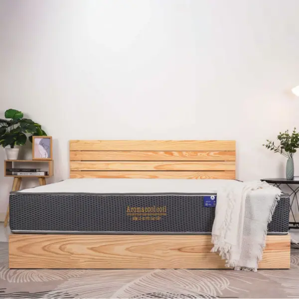 Nệm Lò Xo Túi Độc Lập Aroma Cool Coil 2 Viền