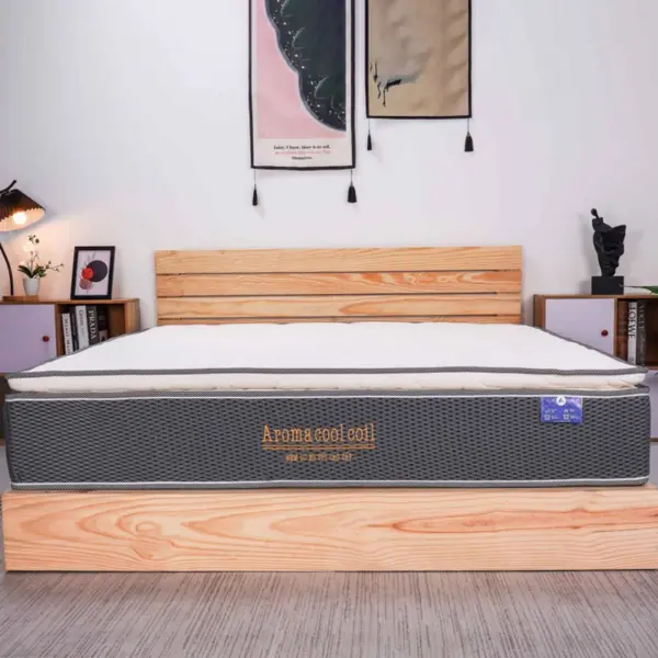 Nệm Lò Xo Túi Aroma Cool Coil 3 Viền