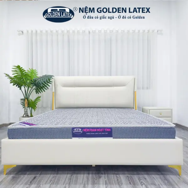 Nệm Foam Hoạt Tính Golden Latex